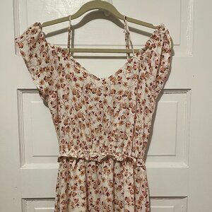 Floral Mini Dress | Jessica Simpson XS | Ruffles | Summer